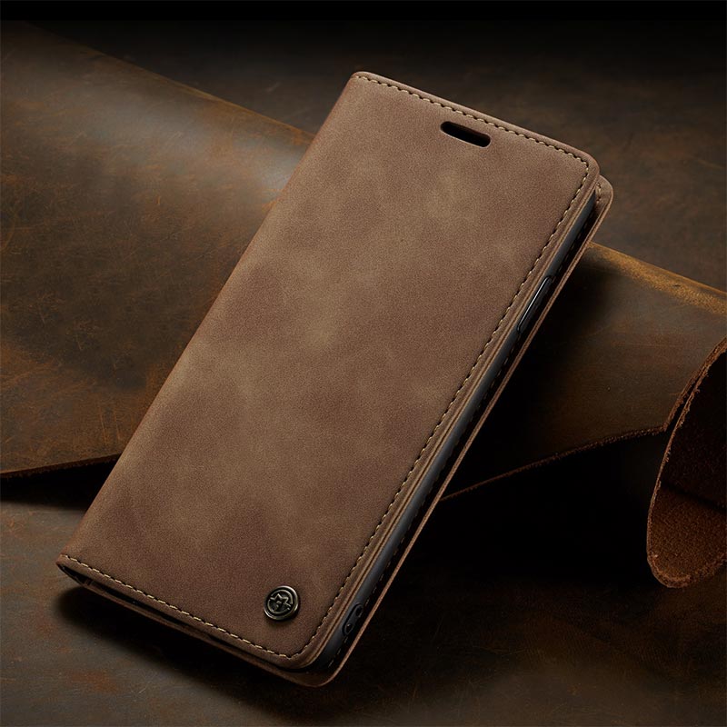 Leather Phone Case Phone Bag for iPhone Samsung with Card Holder Banknote Pocket