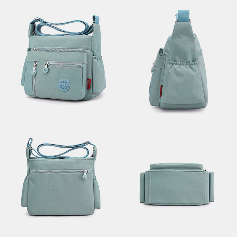 Large Capacity Multi-Pocket Waterproof Lightweight Casual Crossbody Bag - image 8