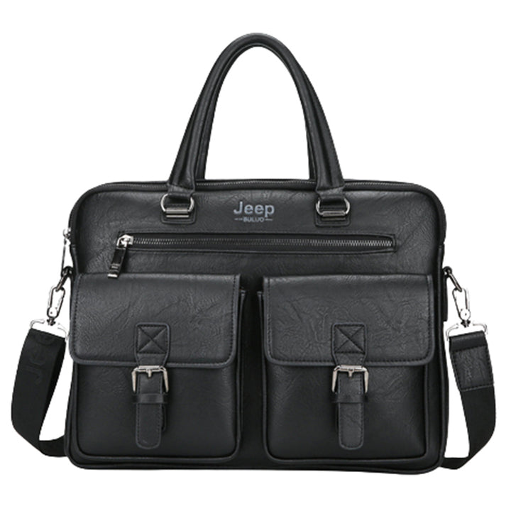 Vintage Briefcase for Men Laptop Computer Business Travel Messenger Bag