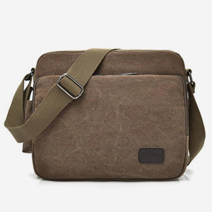 Large Capacity British Style Vintage Messenger Bag