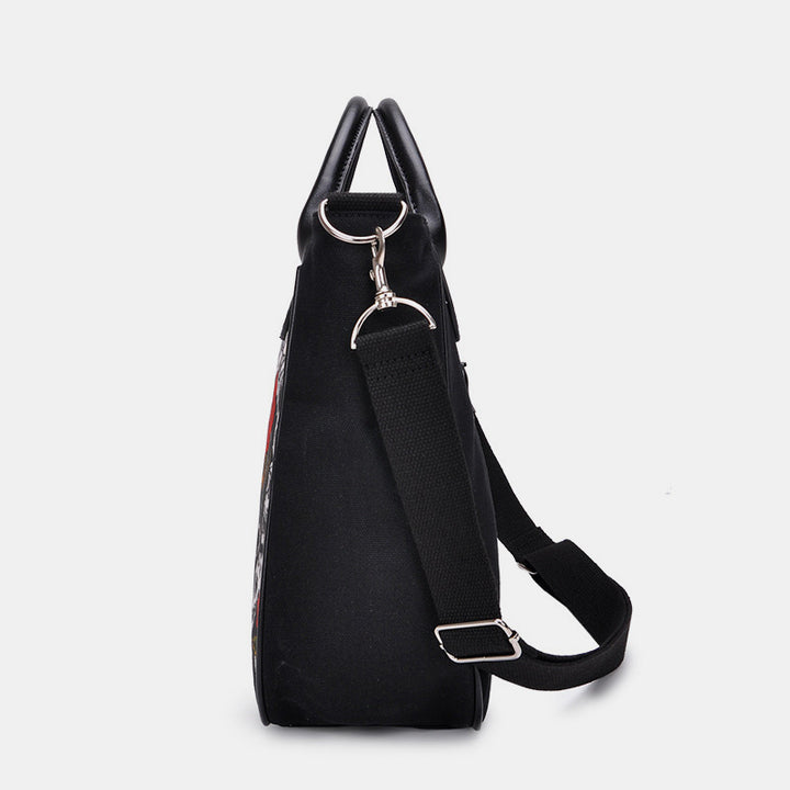 Large-Capacity Skull Print Crossbody Bag Handbag
