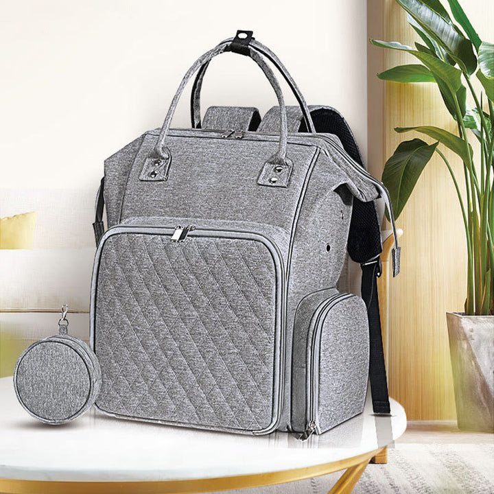 Multifunctional Crochet Storage Bag Simple Knitting Tools Mommy Bag